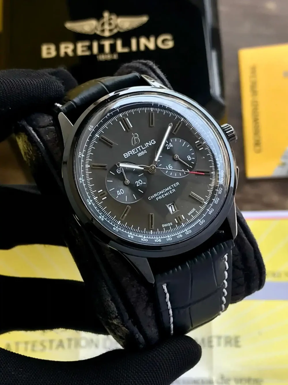 Breitling Premier B01 Chronograph 42mm Men's Watch For Sale