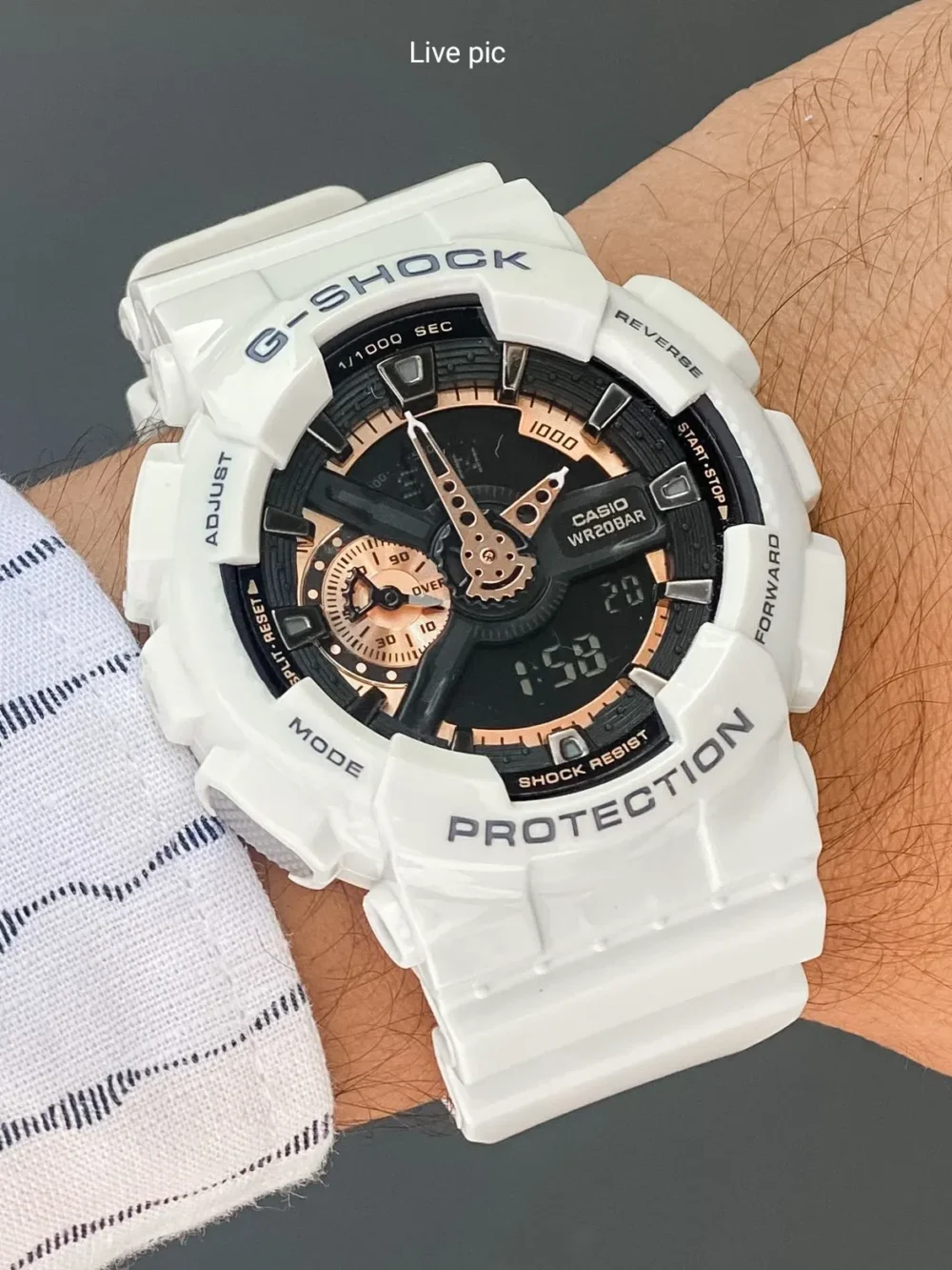 Casio G-Shock GA110 Full Black Analog – Digital Men’s Watch