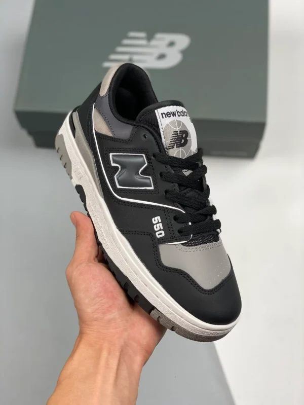 New Balance 550 Black Grey For Sale