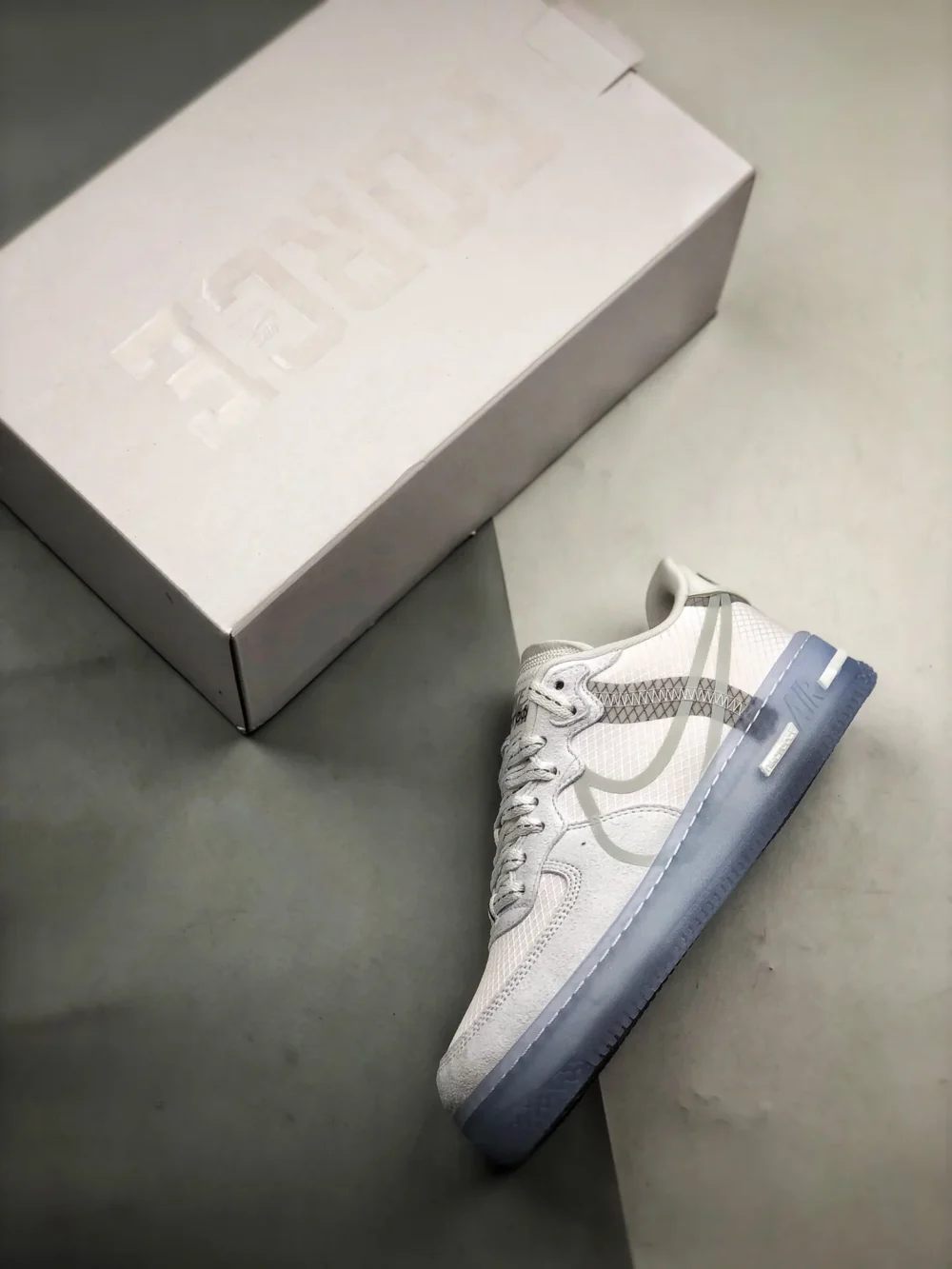 Nike Air Force 1 React “White Ice” CQ8879-100