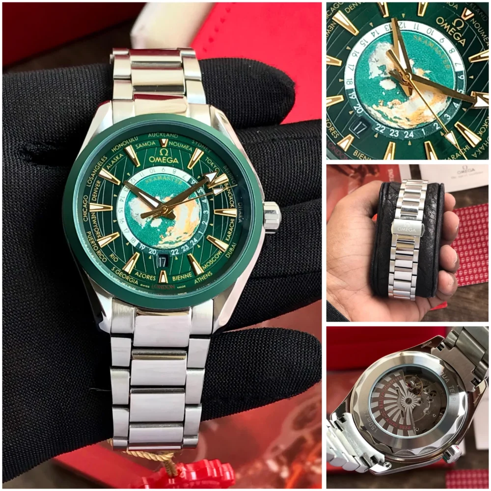Aqua Terra 150M Co-Axial Master Chronometer GMT Worldtimer 43 mm