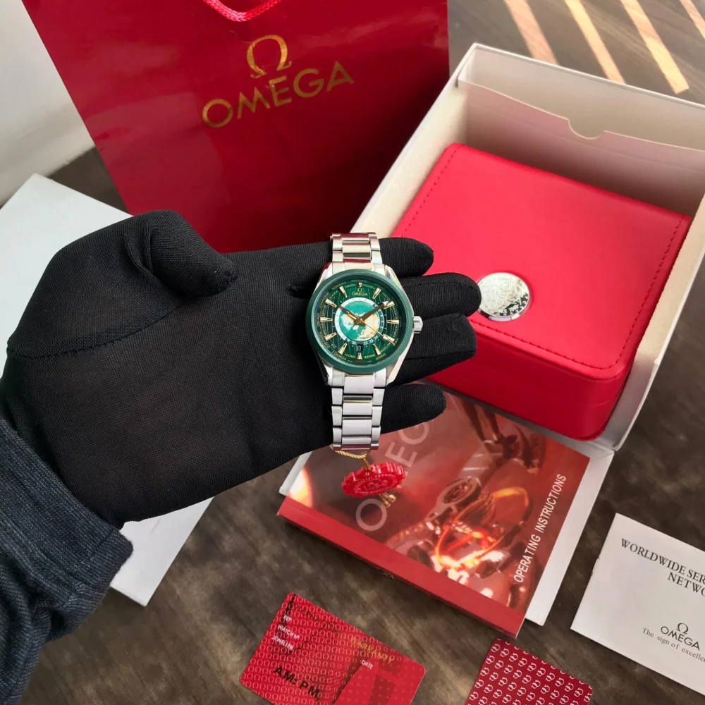 Omega Aqua Terra 150M Co-Axial Master Chronometer GMT Worldtimer 43 mm