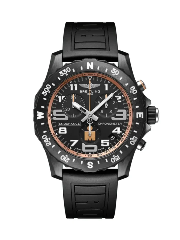 Breitling Endurance Pro Black Strap 44mm Men's Watch