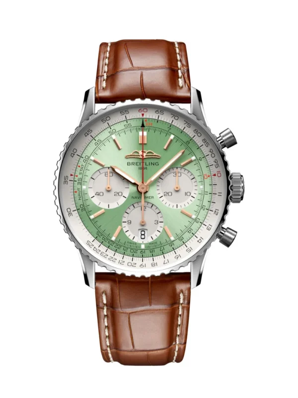 Breitling Navitimer B01 Chronograph Stainless Steel AB0139211L1P1 41mm Men's Watch