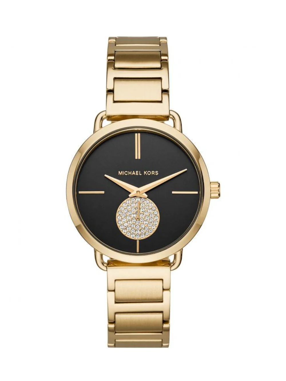 Michael Kors Portia Gold Two-Hand Sub-Eye 37MM Women's Watch