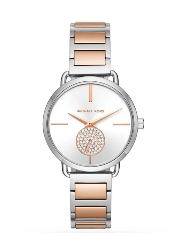 Michael Kors Portia Two-Tone Two-Hand Sub-Eye 37MM Women's Watch