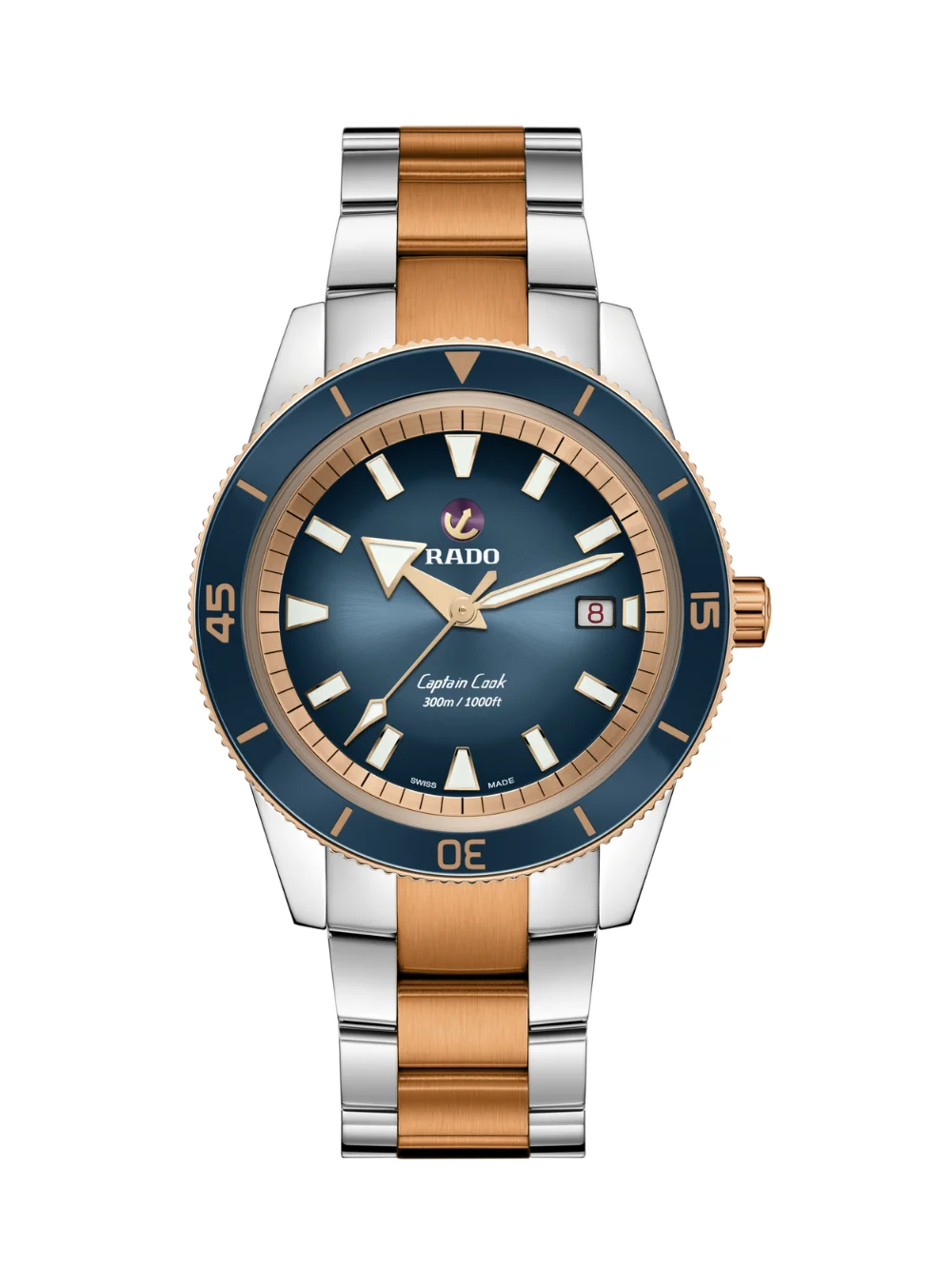 Rado Captain Cook Automatic Blue Dial 42mm Men's Watch