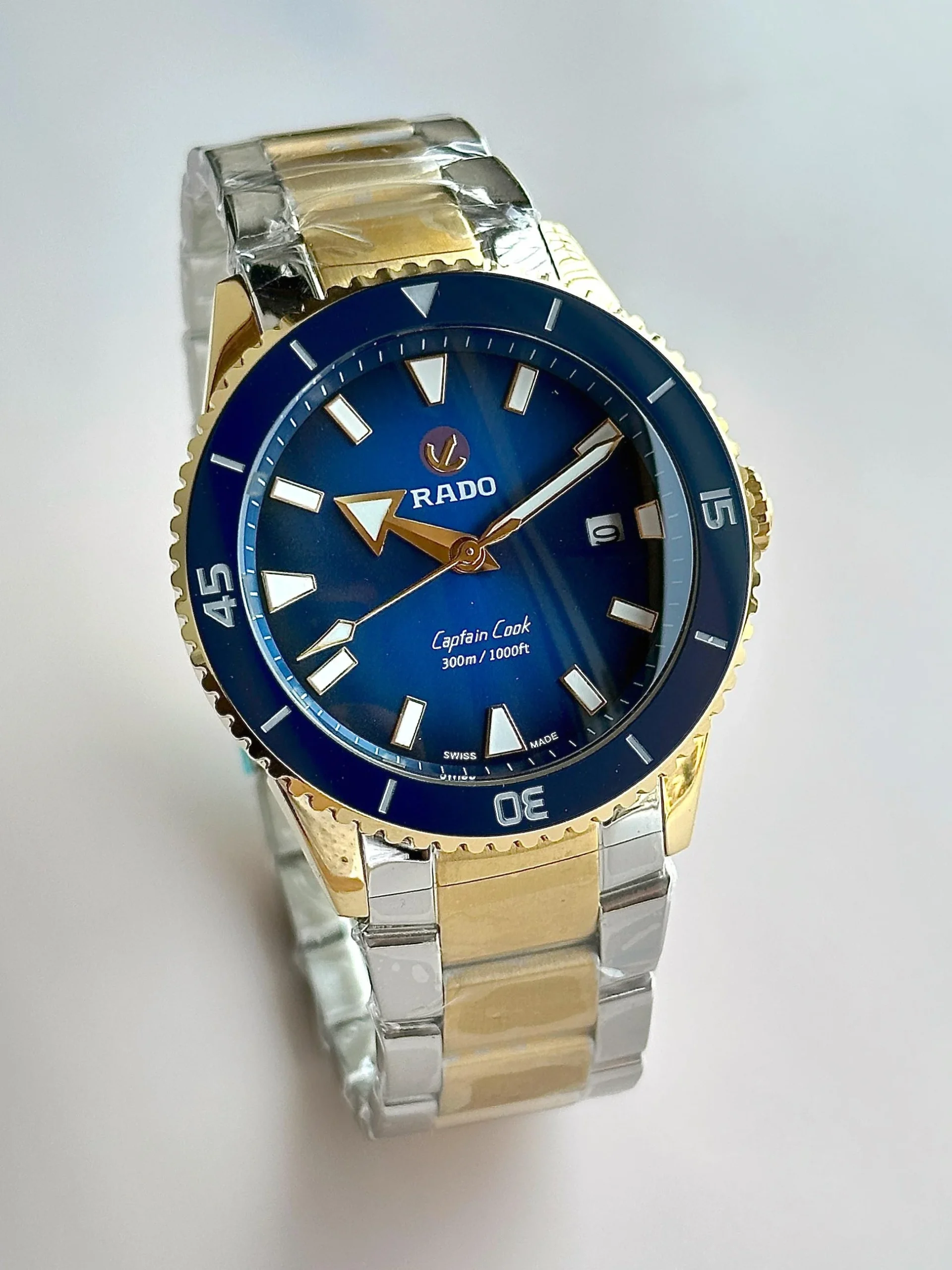Rado Captain Cook Automatic Blue Dial 42mm Men's Watch