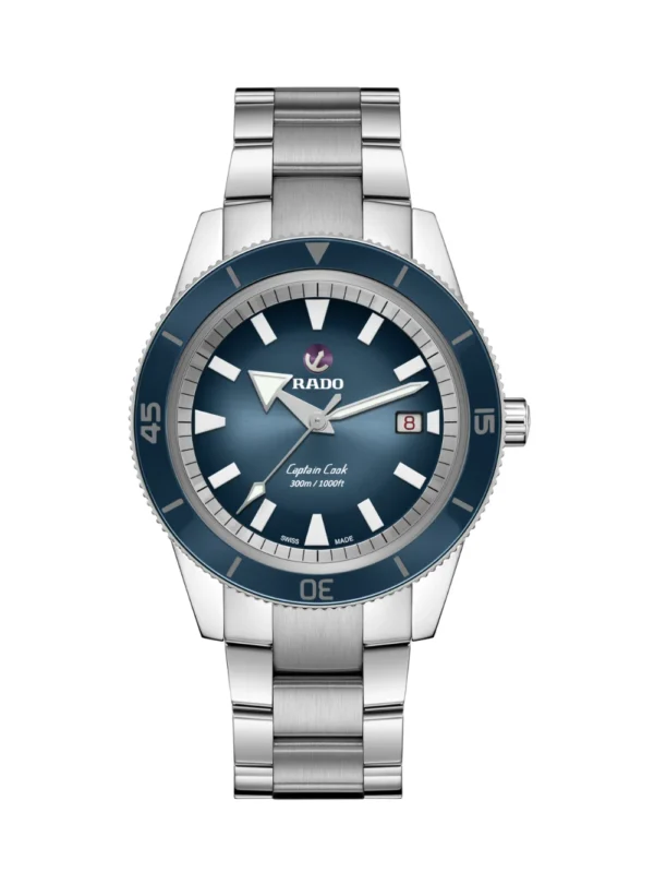 Rado Captain Cook Automatic Blue Dial 42mm Men's Watch
