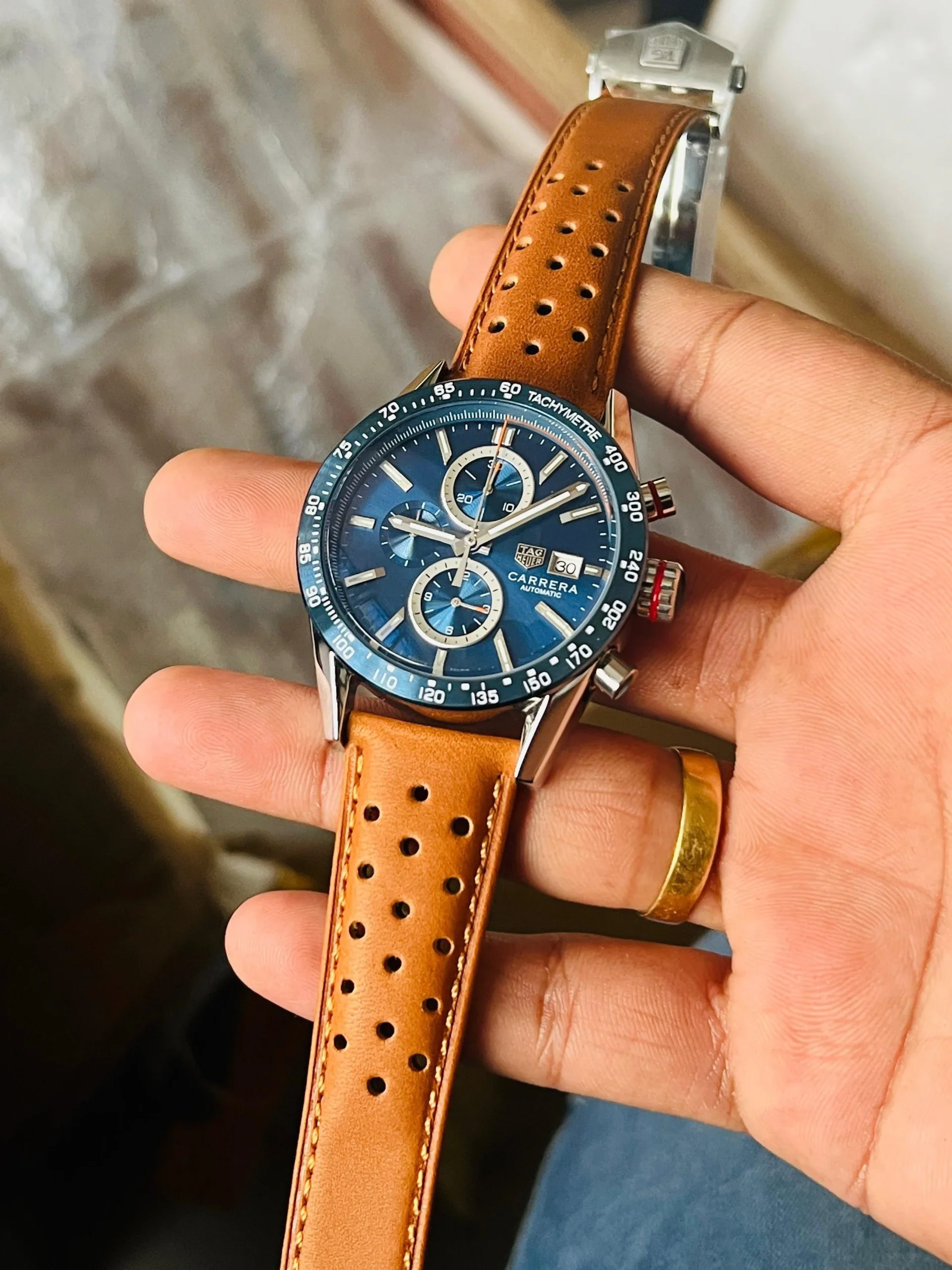 Tag Heuer Carrera Calibre 16 Chronograph 41MM Men's Watch