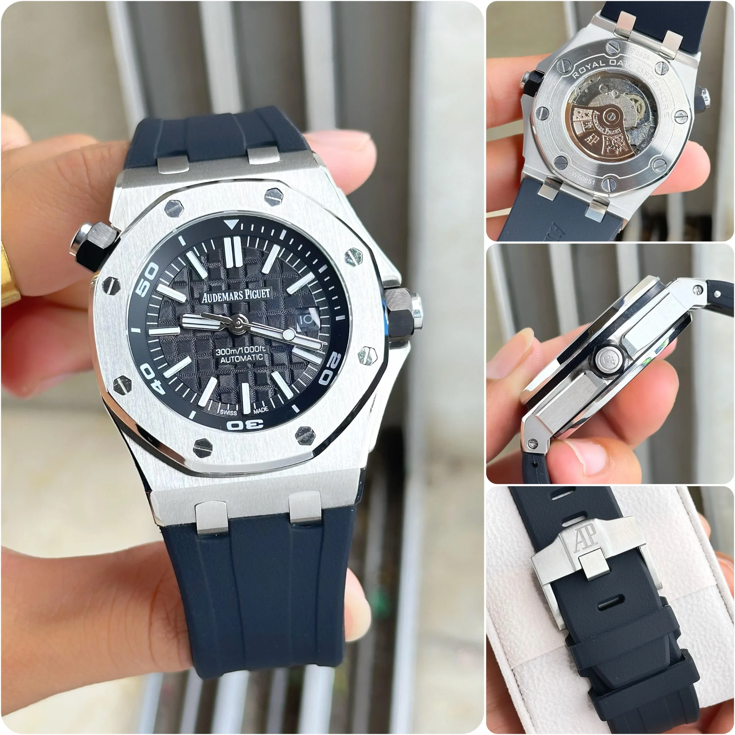Audemars Piguet Royal Oak Offshore Diver Black 42mm Men's Watch