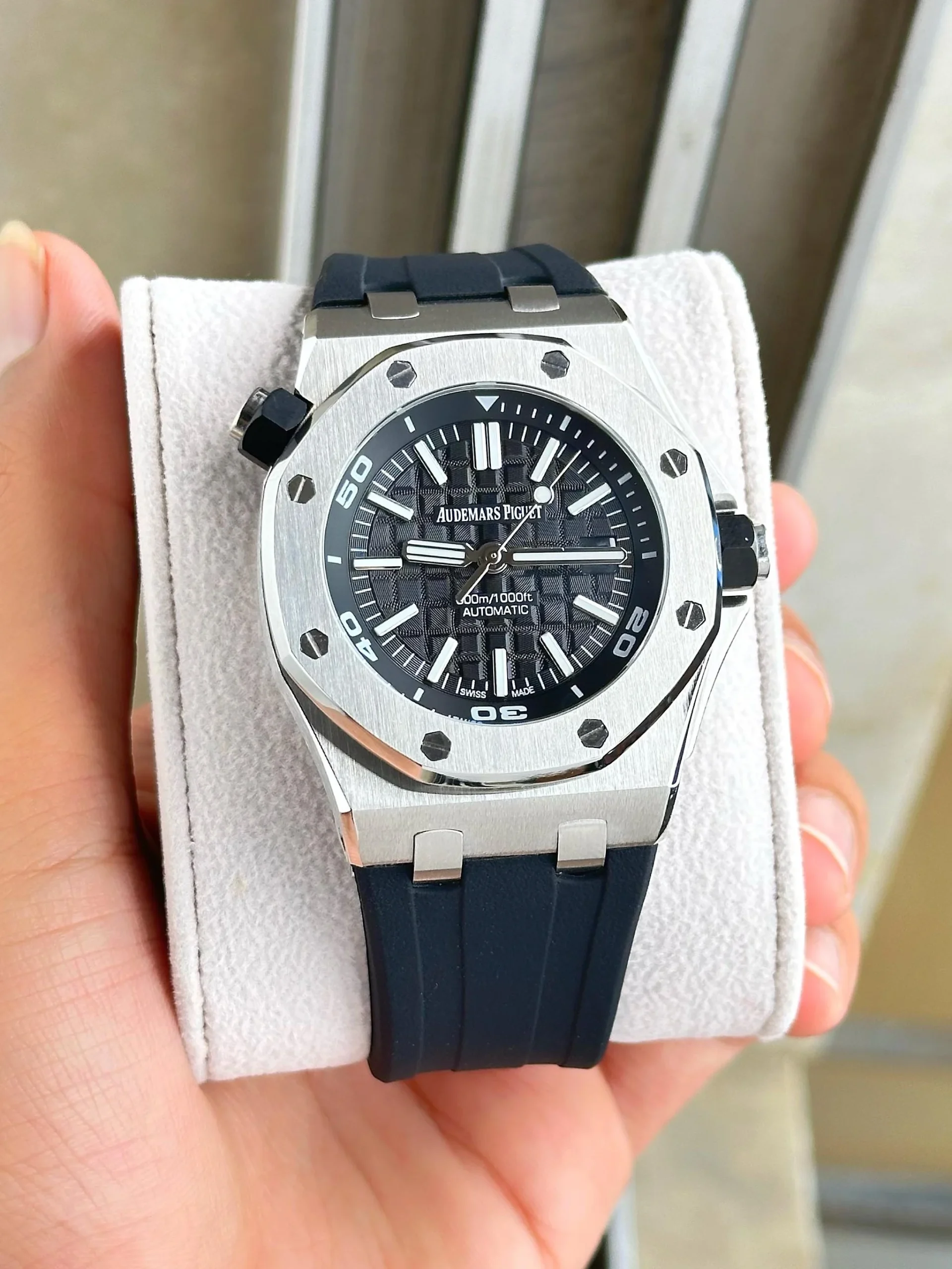 Audemars Piguet Royal Oak Offshore Diver Black 42mm Men's Watch