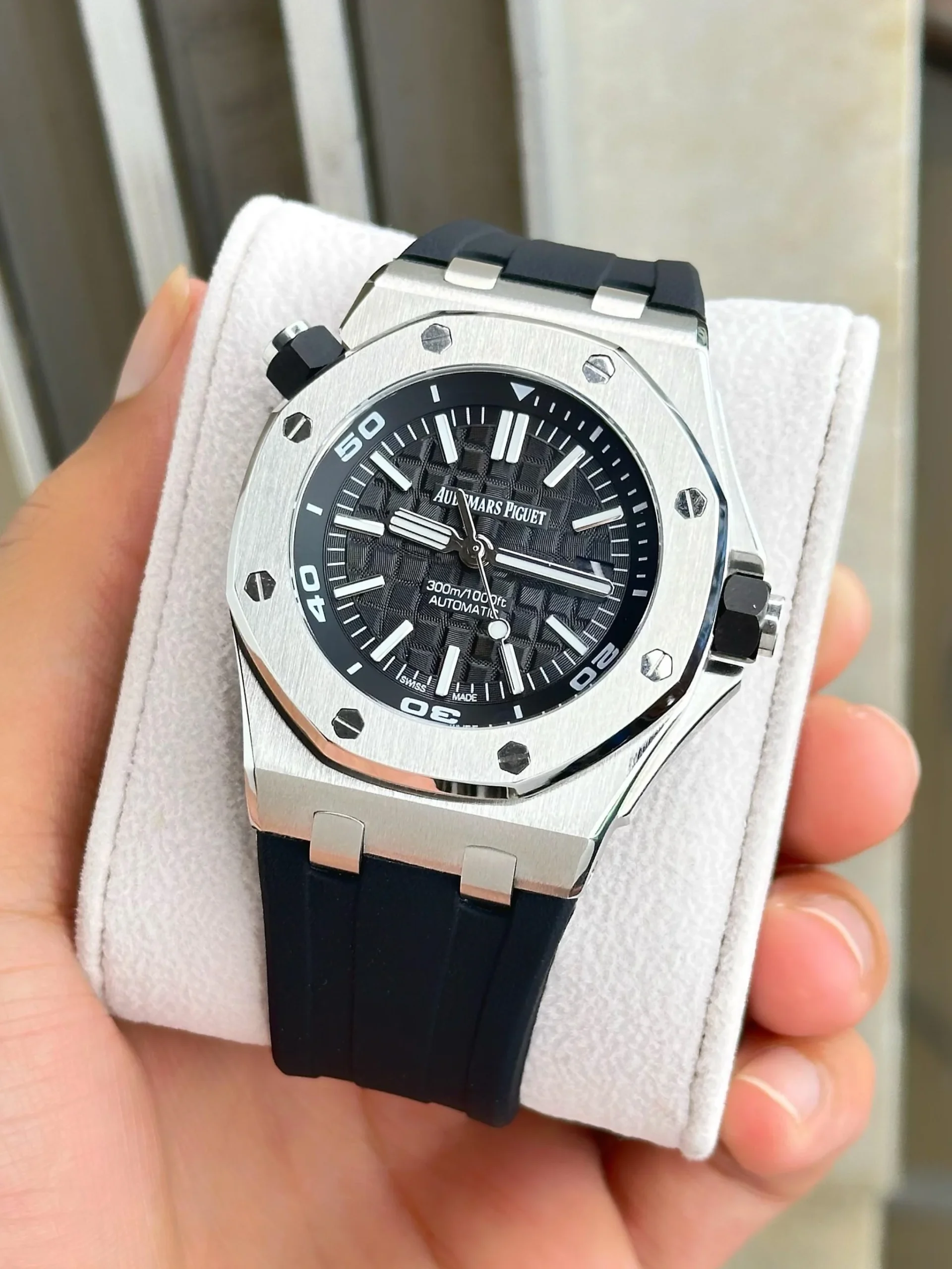 Audemars Piguet Royal Oak Offshore Diver Black 42mm Men's Watch