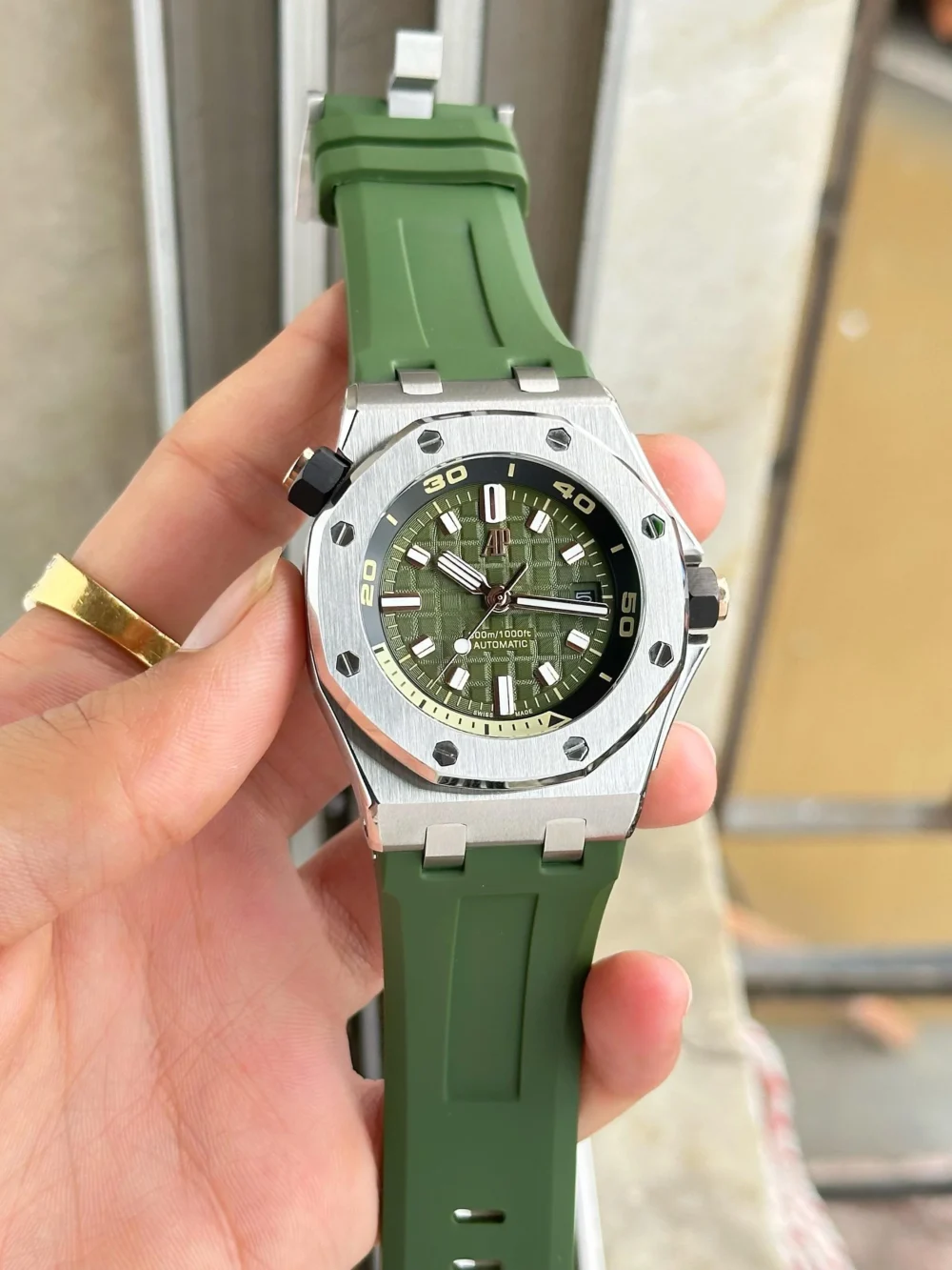 Audemars Piguet Royal Oak Offshore Diver Green 42mm Men's Watch