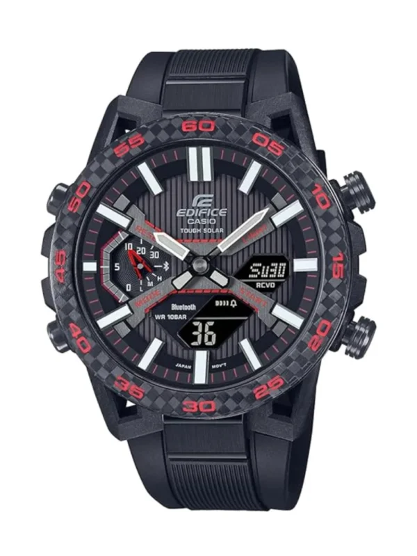 Casio Edifice Carbon Fiber-Reinforced Resin, ECB-2000PB 51mm Men's Watch