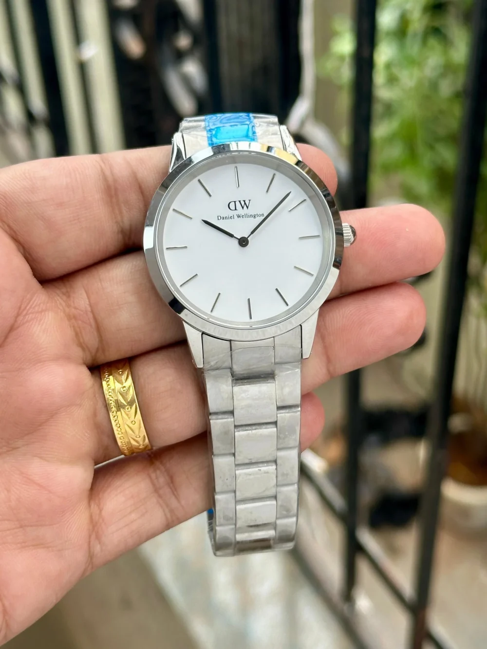 Daniel Wellington Iconic Silver with White Dial Watch