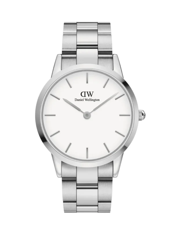Daniel Wellington Iconic Silver with White Dial Watch