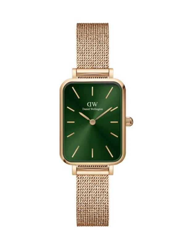 Daniel Wellington Quadro Pressed Melrose Emerald 20X26 mm Women's Watch