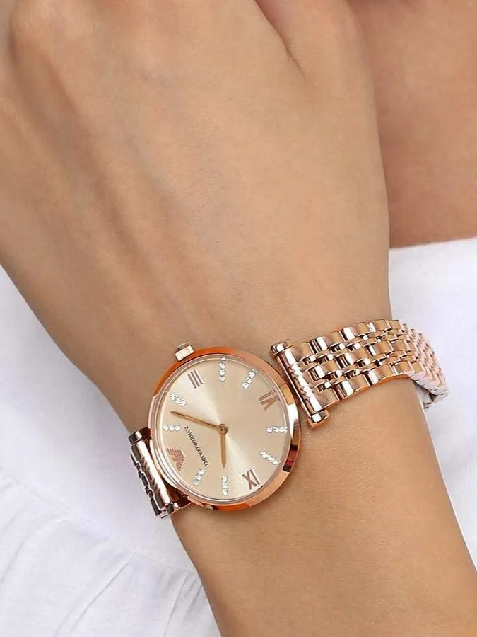 Emporio Armani Gianni Rose Gold AR11059 32 mm Women's Watch