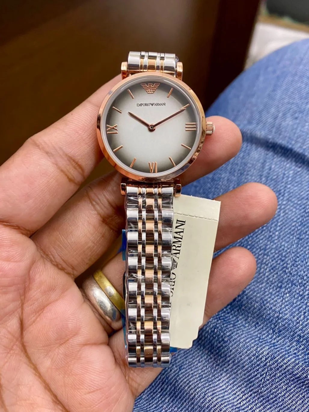 Emporio Armani Gianni Two-Tone AR1725 32 mm Women's Watch