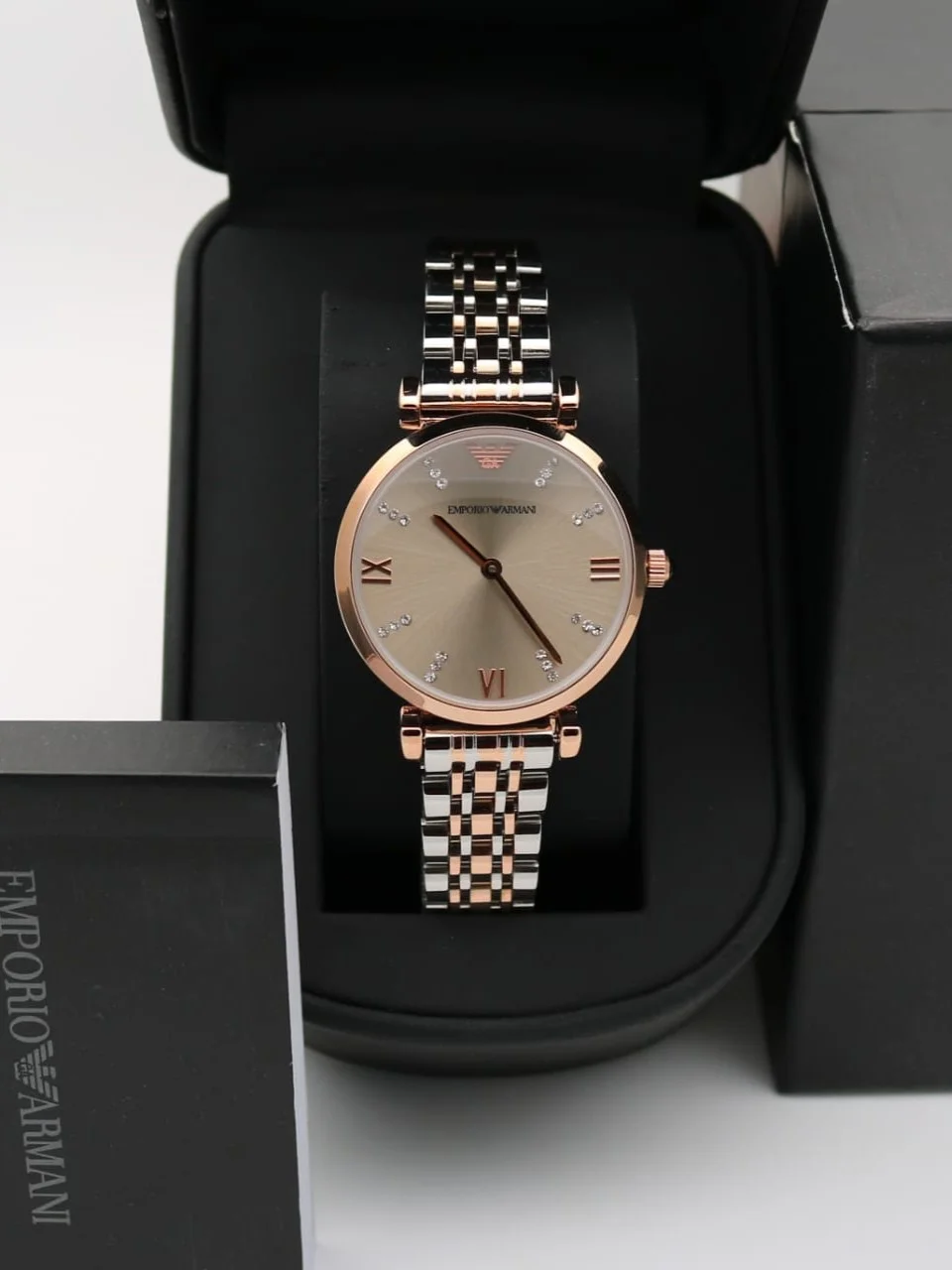 Emporio Armani Gianni Two-Tone AR1840 32 mm Women's Watch