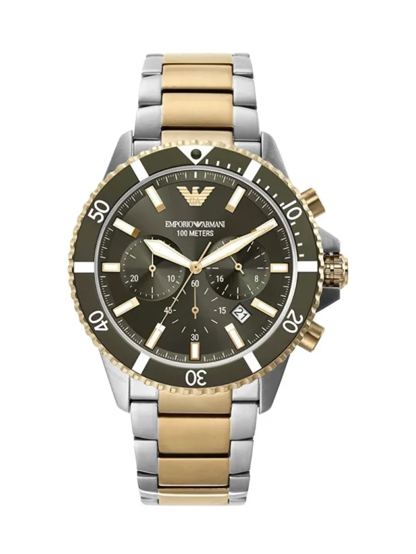 Emporio Armani Two Tone Watch AR11361 43mm men's watch
