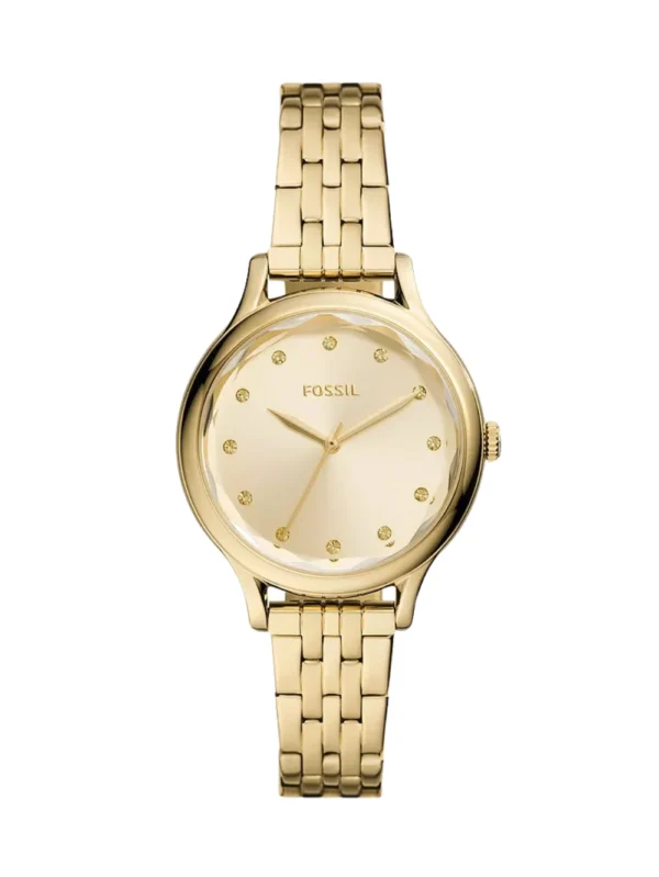 Fossil Laney Three-Hand Gold-Tone Stainless Steel 33mm Women's Watch