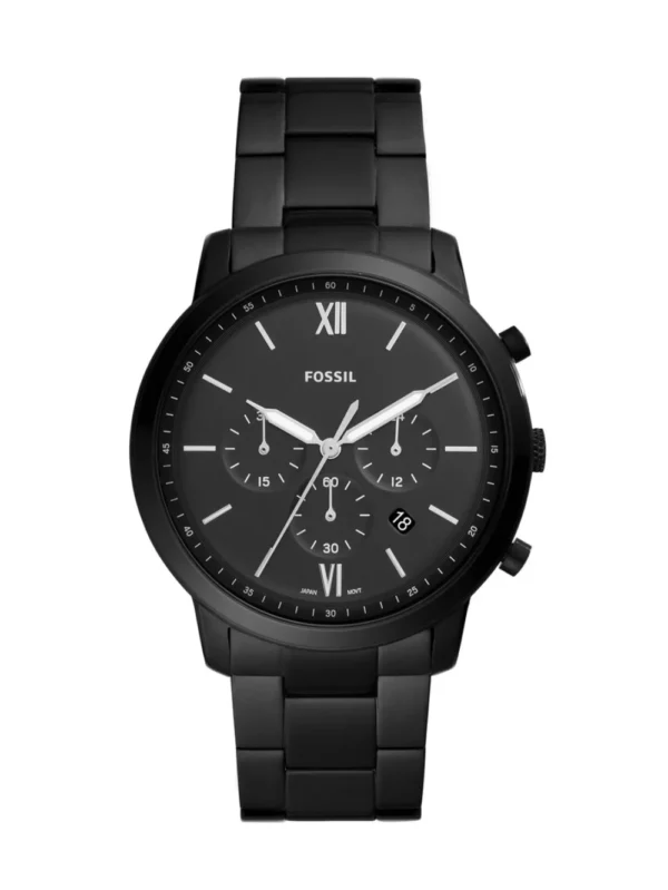 Fossil Neutra Chronograph Black Dial FS5474 44mm Men's Watch