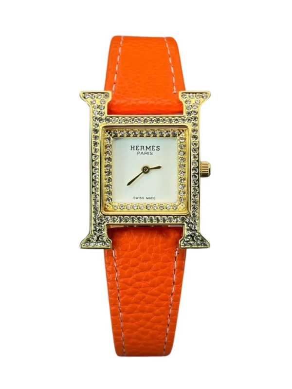 Hermes Heure H Orange Mini model 21 MM Women's Watch
