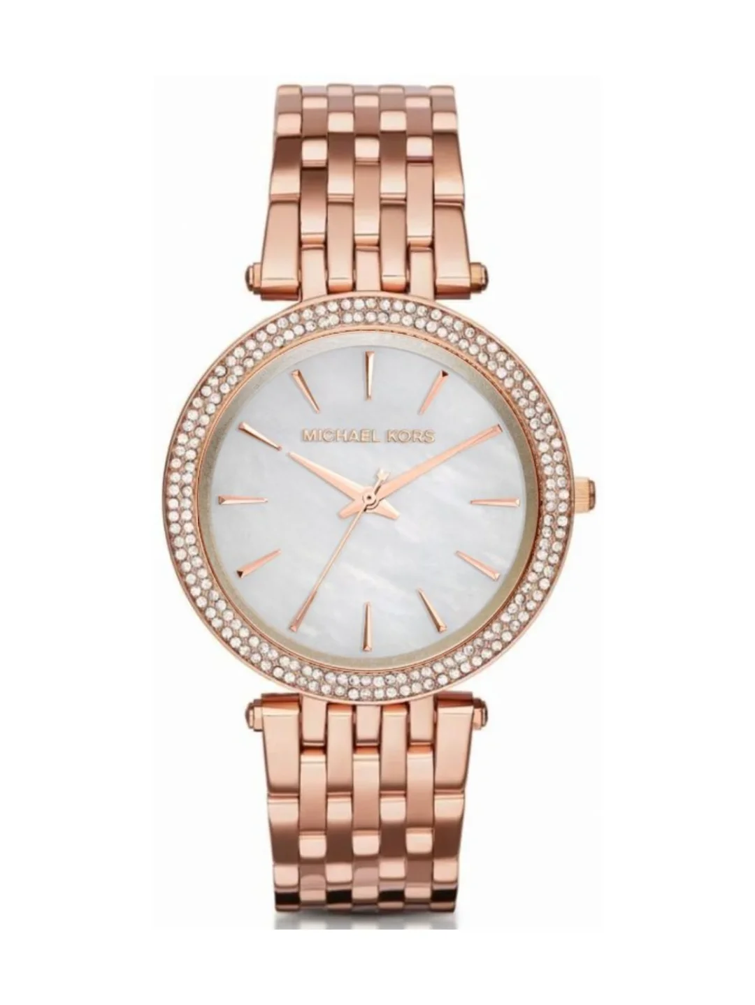Michael Kors Darci Rose Gold Tone White Dial MK3220 39 MM Women's Watch
