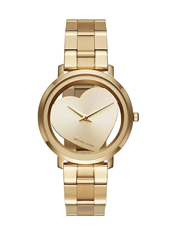 Michael Kors Jaryn Gold-Tone Heart Dial MK3623 38 MM Women's Watch