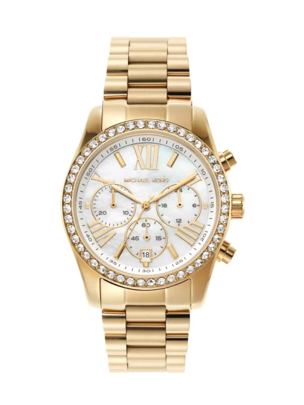 Michael Kors Lexington Analog White Dial Mk7241 38mm Women's Watch