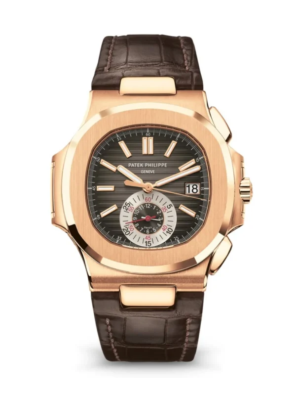 Patek Philippe 5980R-001 Rose Gold Nautilus 40.5mm Men's Watch