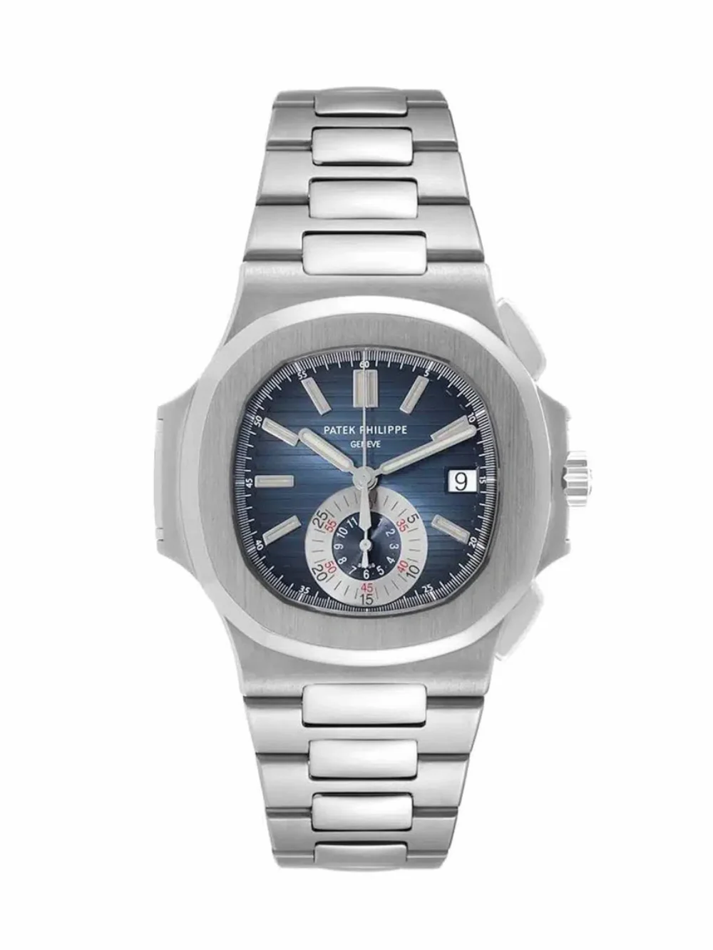 Patek Philippe Nautilus Chronograph 59801A-001 Blue Dial 40.5mm Men's Watch