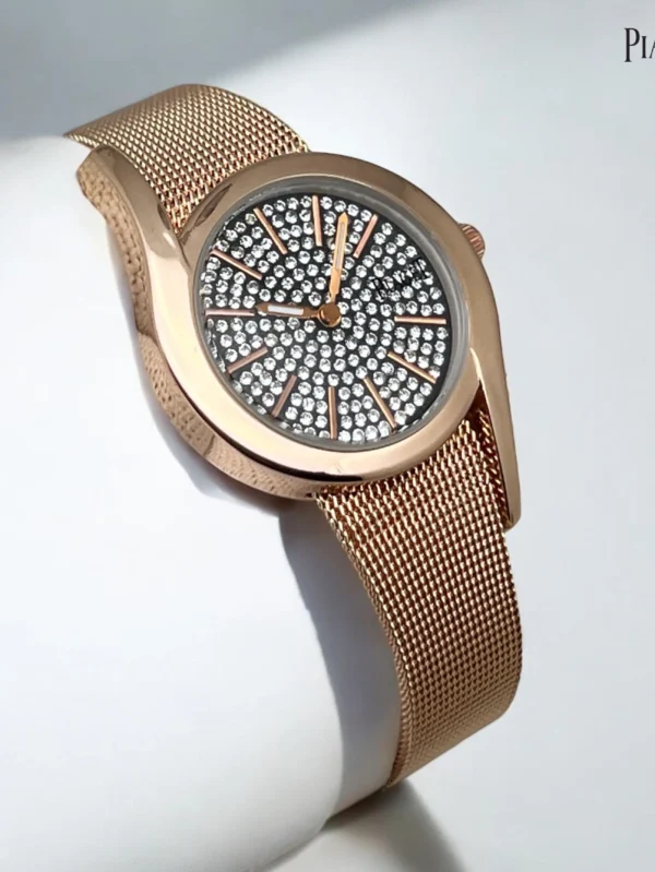 Piaget Rose Gold with Dimond Dial Women's Watch