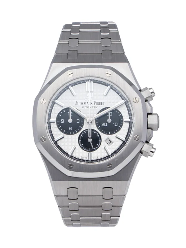 Audemars Piguet Royal Oak Chronograph White Dial 41mm Men's Watch - 26331ST.OO.1220ST.03