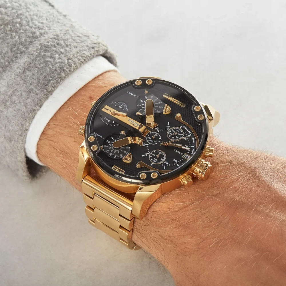 Diesel Mr. Daddy 2.0 Chronograph 4 Time Zones Men’ Watch – DZ7333