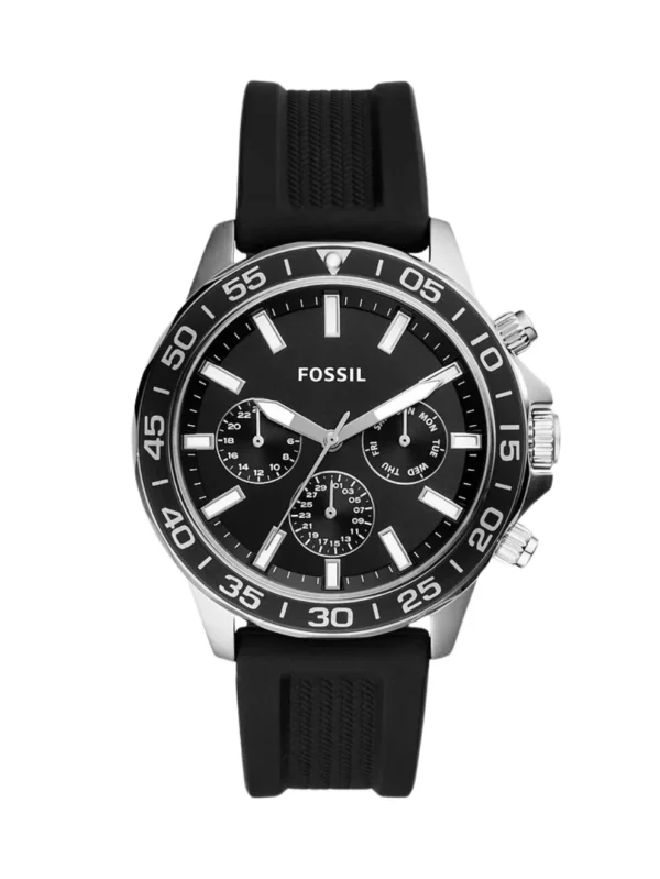 Fossil Bannon Analog Black Dial 45mm Men's Watch-BQ2494