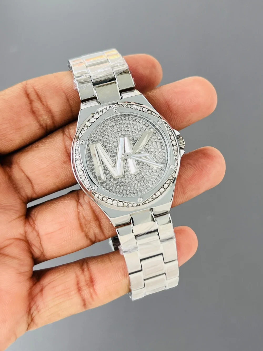 Michael Kors MK7234 Lennox Silver Tone 37MM Women’s Watch