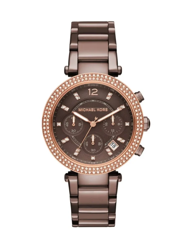 Michael Kors Parker Brown Analogue MK6378 39 MM Women's Watch