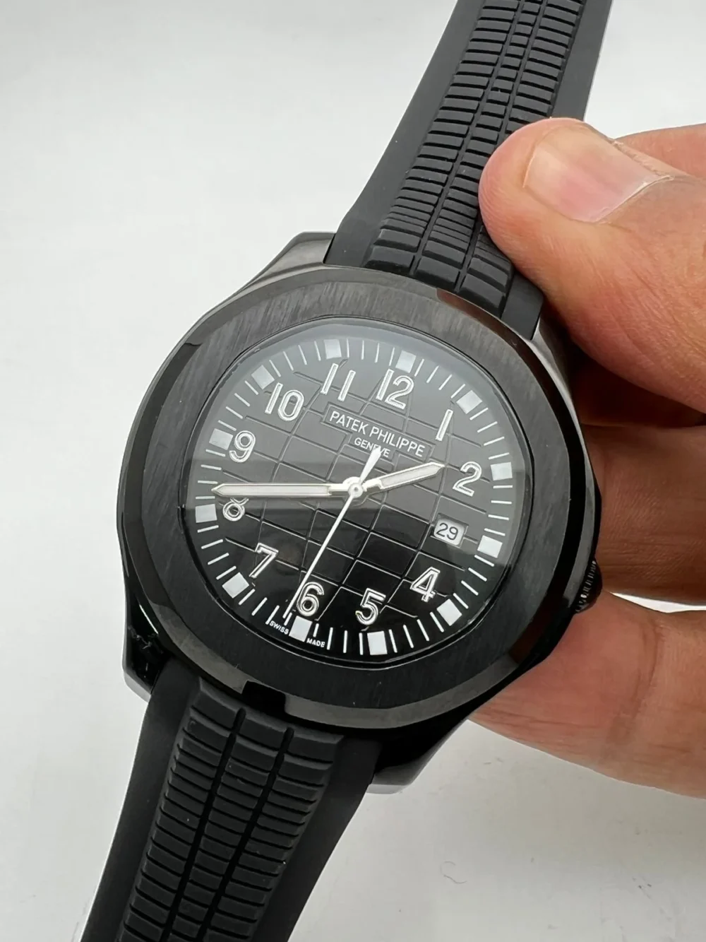 Patek Philippe Aquanaut Black Dial 40mm Men's Watch 5167A