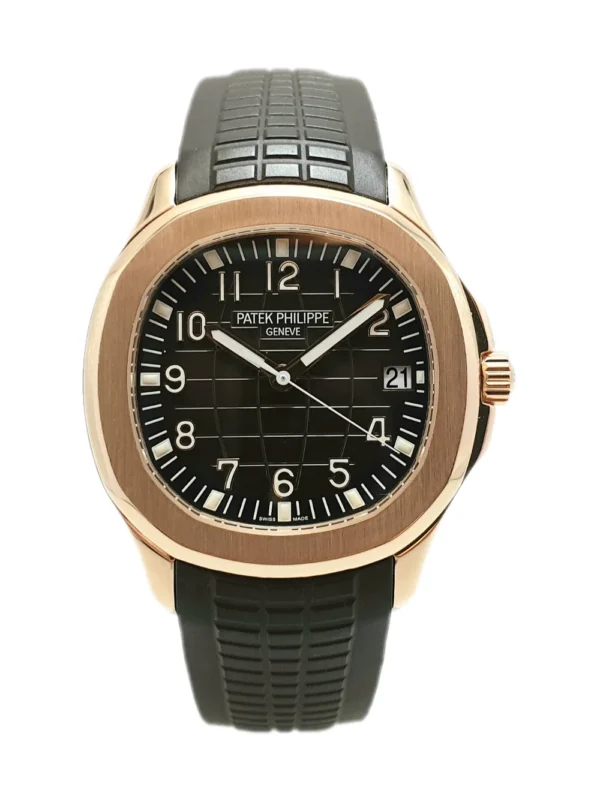 Patek Philippe Aquanaut Rose Gold, Black Dial 40mm Men's Watch