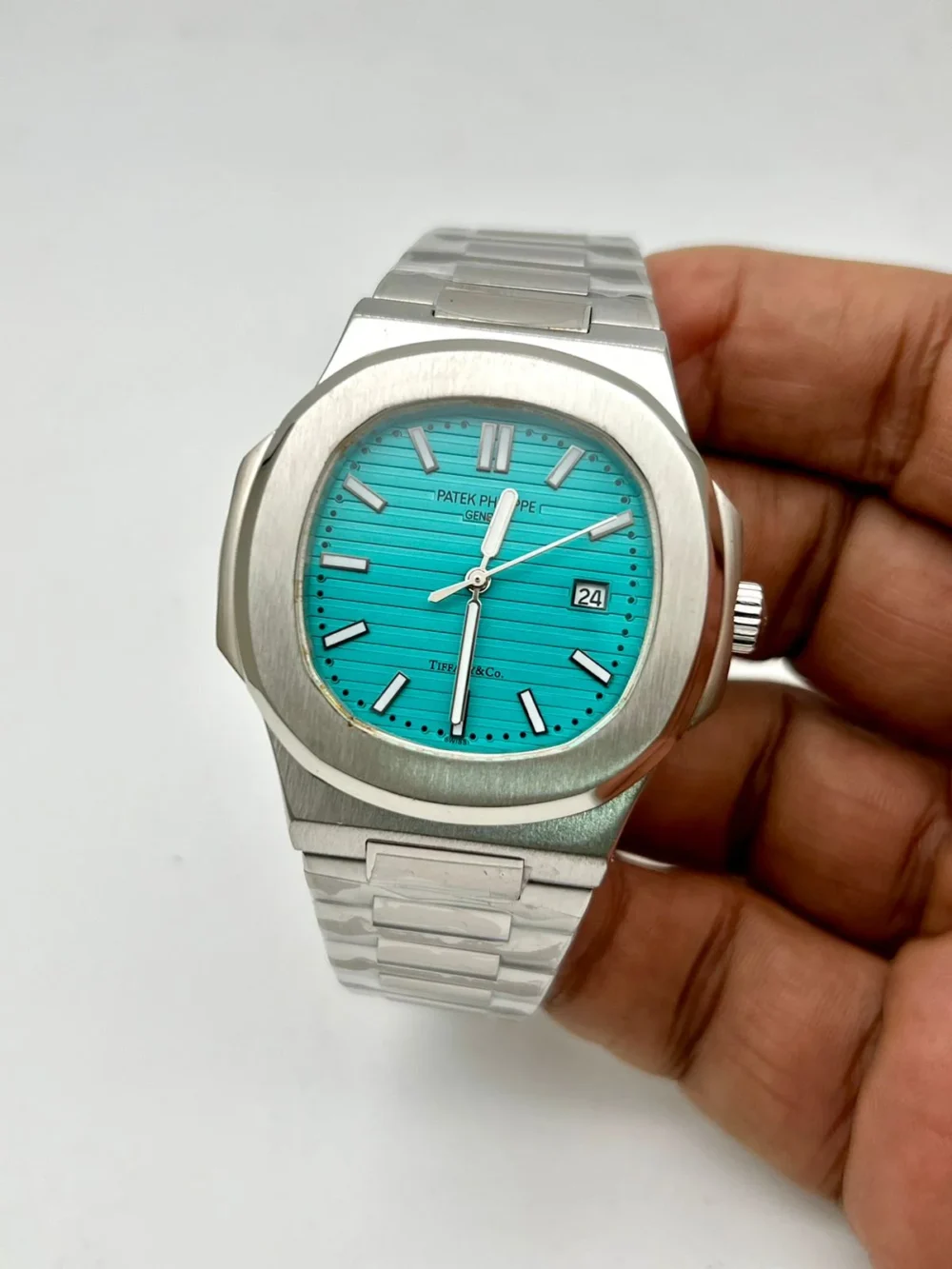 Patek Philippe Nautilus 57111A-018 'Tiffany & Co.' Blue Dial 40mm Men's Watch