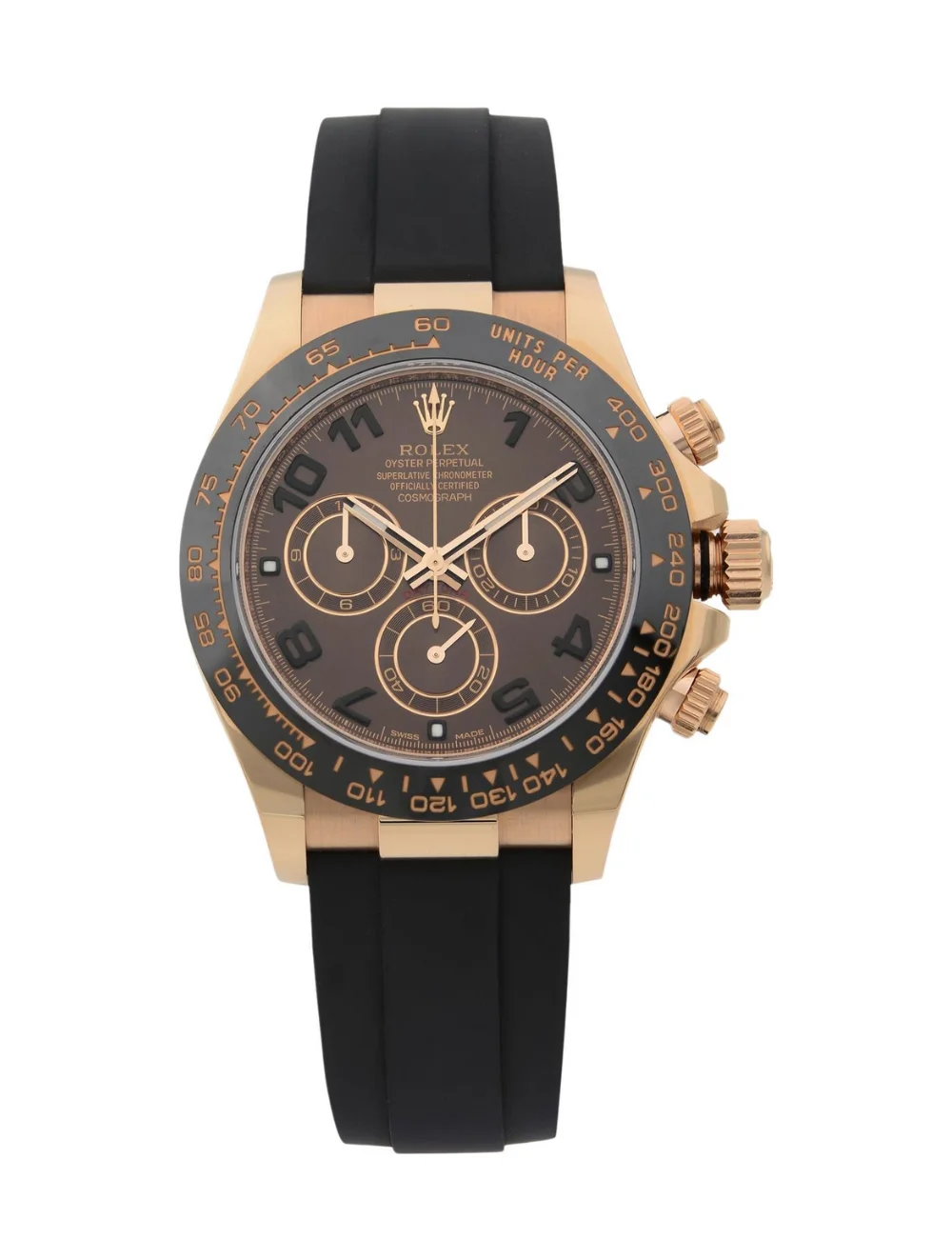 Rolex Cosmograph Daytona Chocolate Arabic Dial 40mm Men's Watch - 116515LN