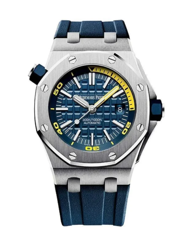 Audemars Piguet Royal Oak Offshore Diver 15710ST Blue Dial 42mm Men's Watch