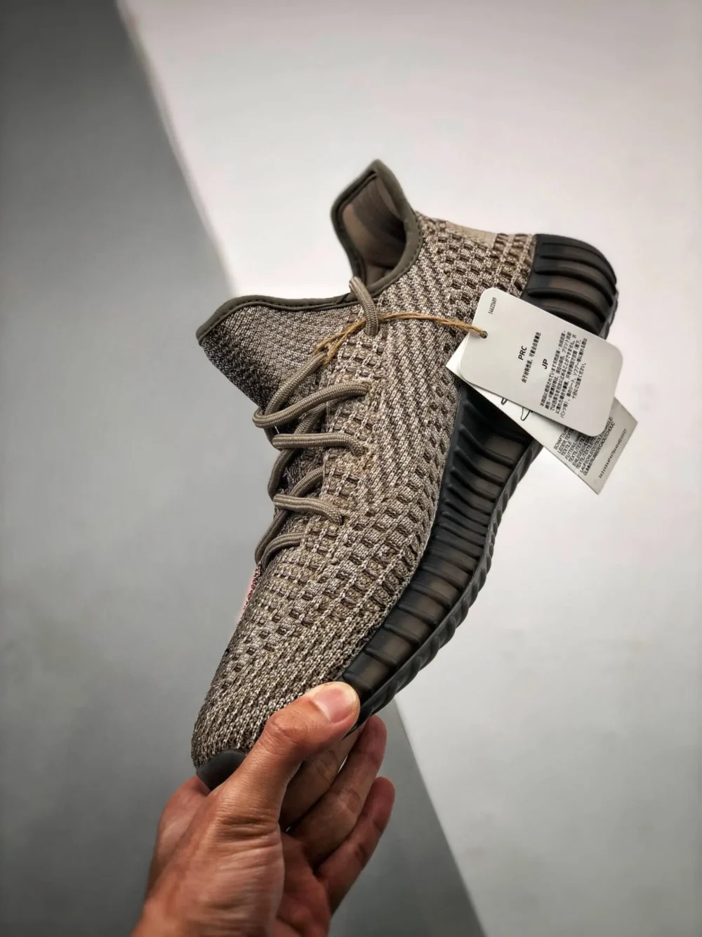 Adidas Yeezy Boost 350 V2 'Ash Stone' Semi UA With All Accessories (2)