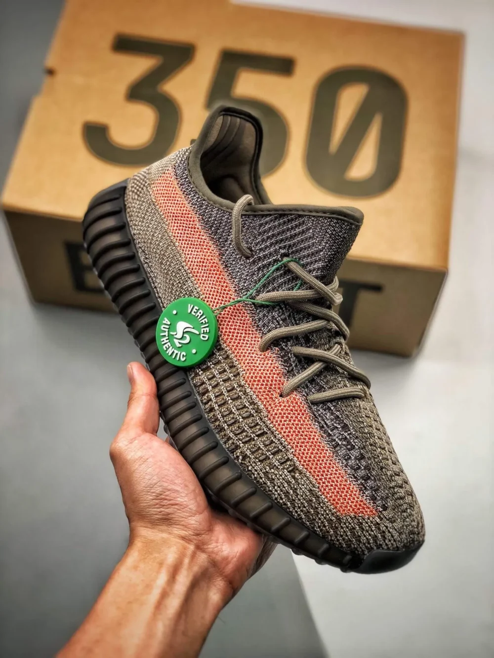 Adidas Yeezy Boost 350 V2 'Ash Stone' Semi UA With All Accessories (3)