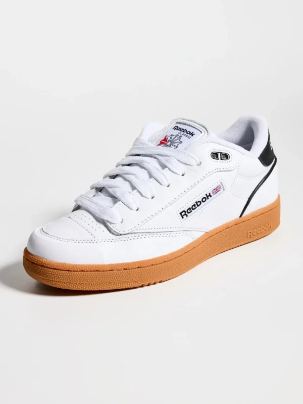 Reebok Club C Bulc White Black Sneakers (1)
