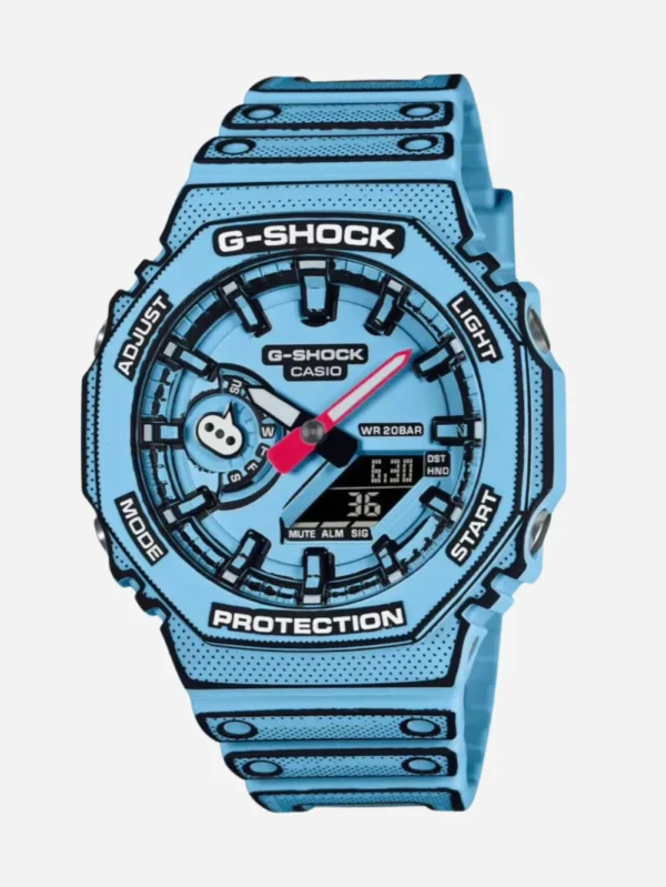 Casio G-Shock GA-2100MNG-2AJR Manga Theme Series