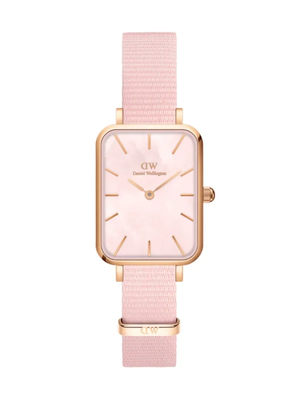 Daniel Wellington Quadro Coral Rose Gold